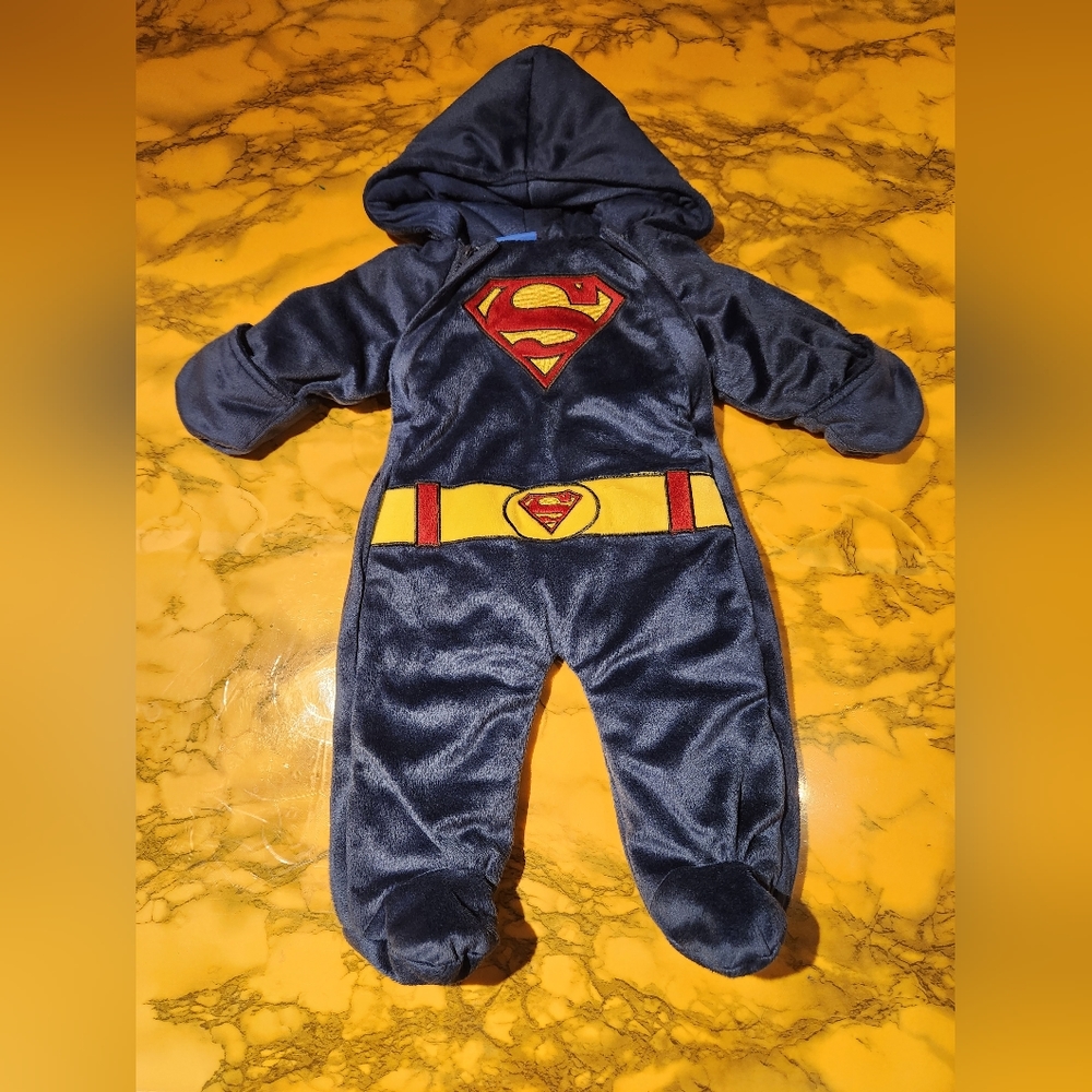 DC Superman Baby Snow Suit 0-3M